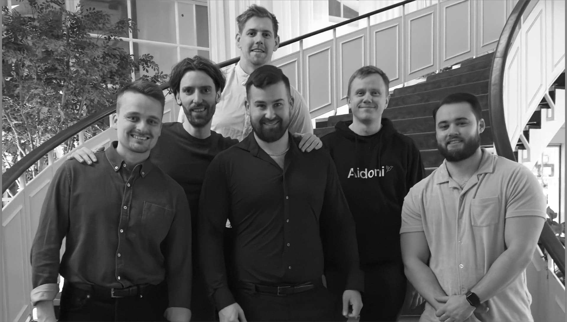 Aidoni team in a working session